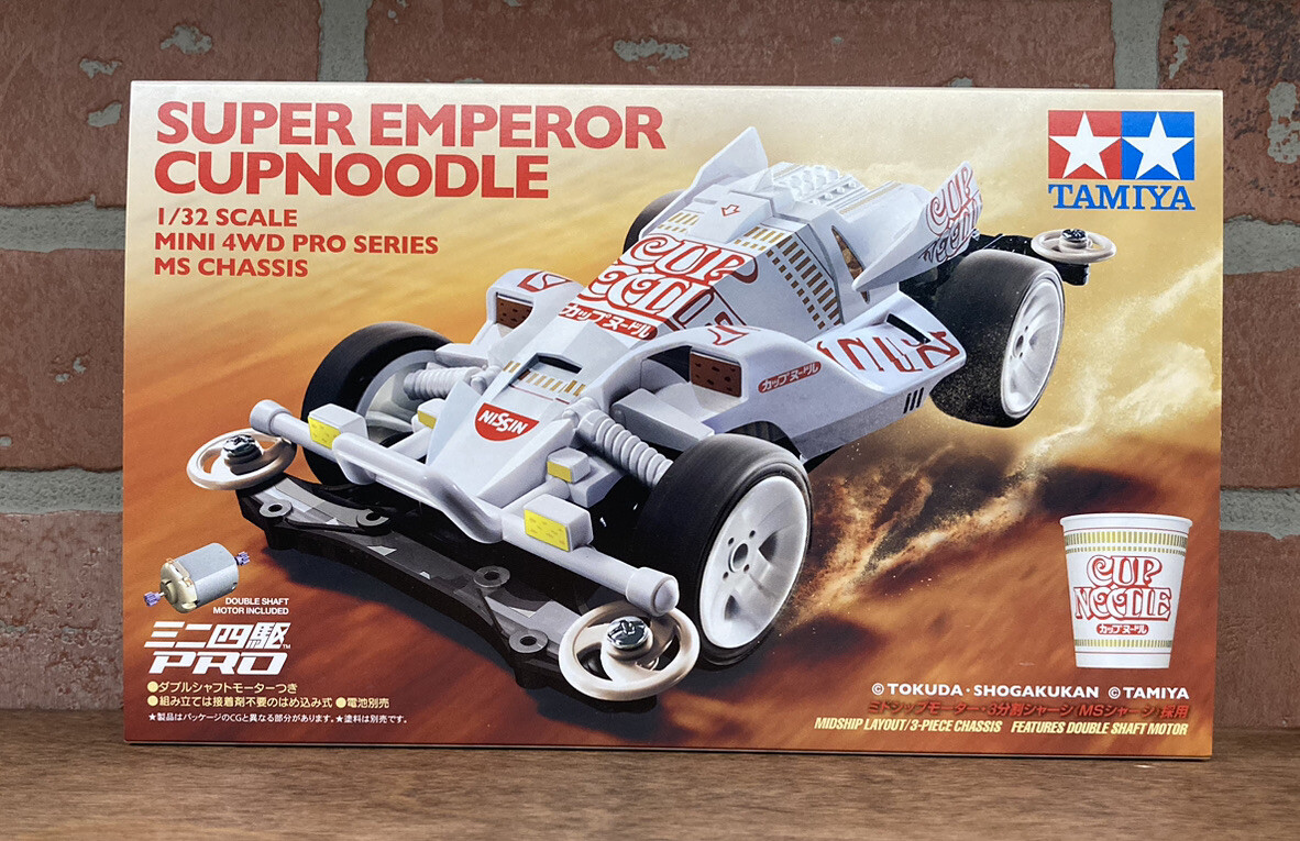 Tamiya Mini 4WD - Super Emperor Cupnoodle - Nissin Cup Noodle