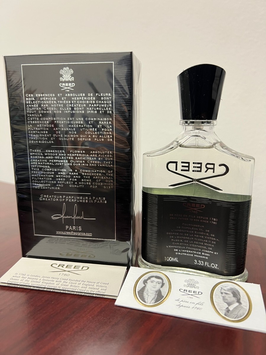 Authentic* CREED AVENTUS FOR MEN 3.3 FL oz / 100 ML EDP Spray