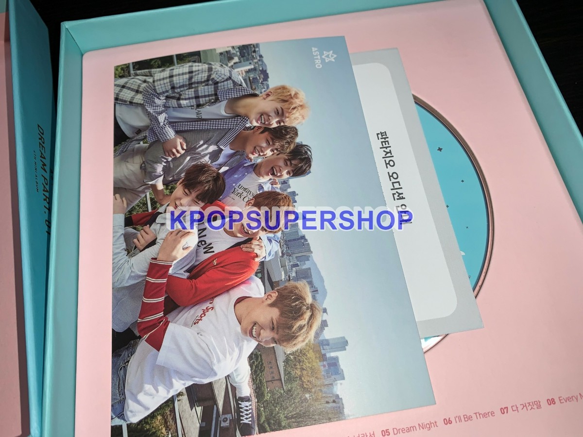 Astro 4th Mini Album Dream Part 01 CD Good Postcard Day Ver. No