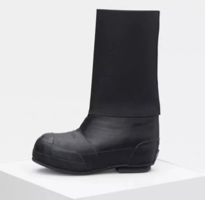 Celine Planet Rubber Boots sz 37 Pre-Fall 2018 Phoebe Philo RARE