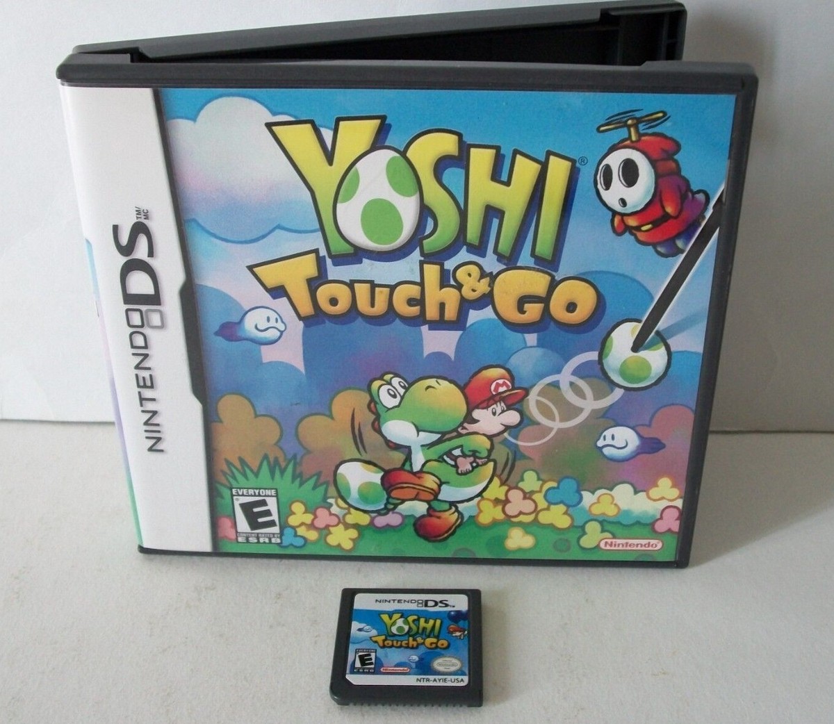 Yoshi Touch and Go Nintendo DS Authentic Game Case Puzzle Mario