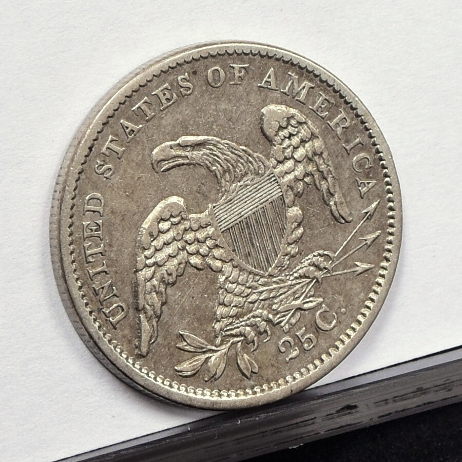 1834 Bust Quarter - AU Details, Cleaned (#58643-L) | eBay