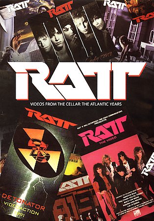 Ratt - Videos From The Cellar: The Atlantic Years (DVD, 2007) for