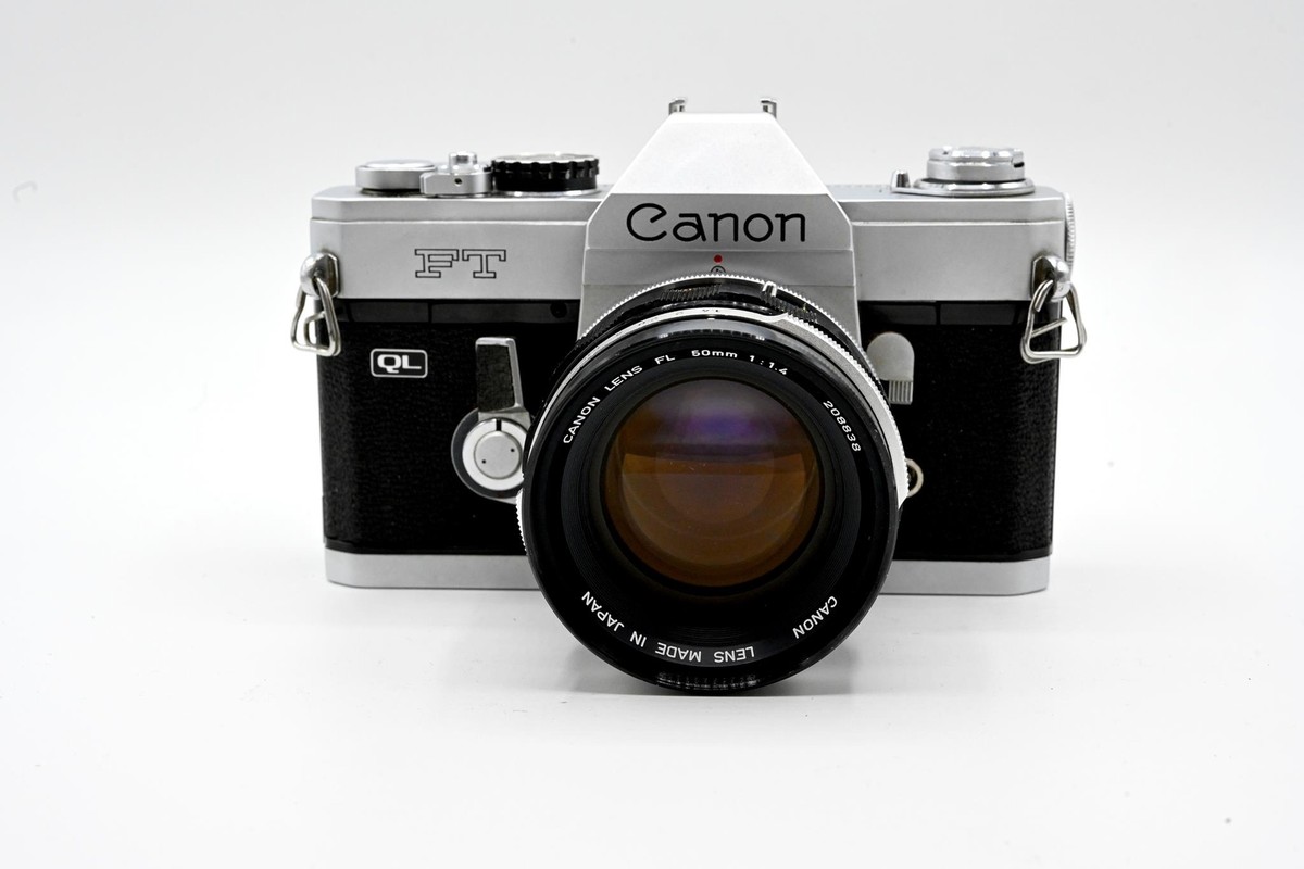 Canon FT QL 35mm Film Camera | 50mm f/1.4 Lens | 35 mm | SLR