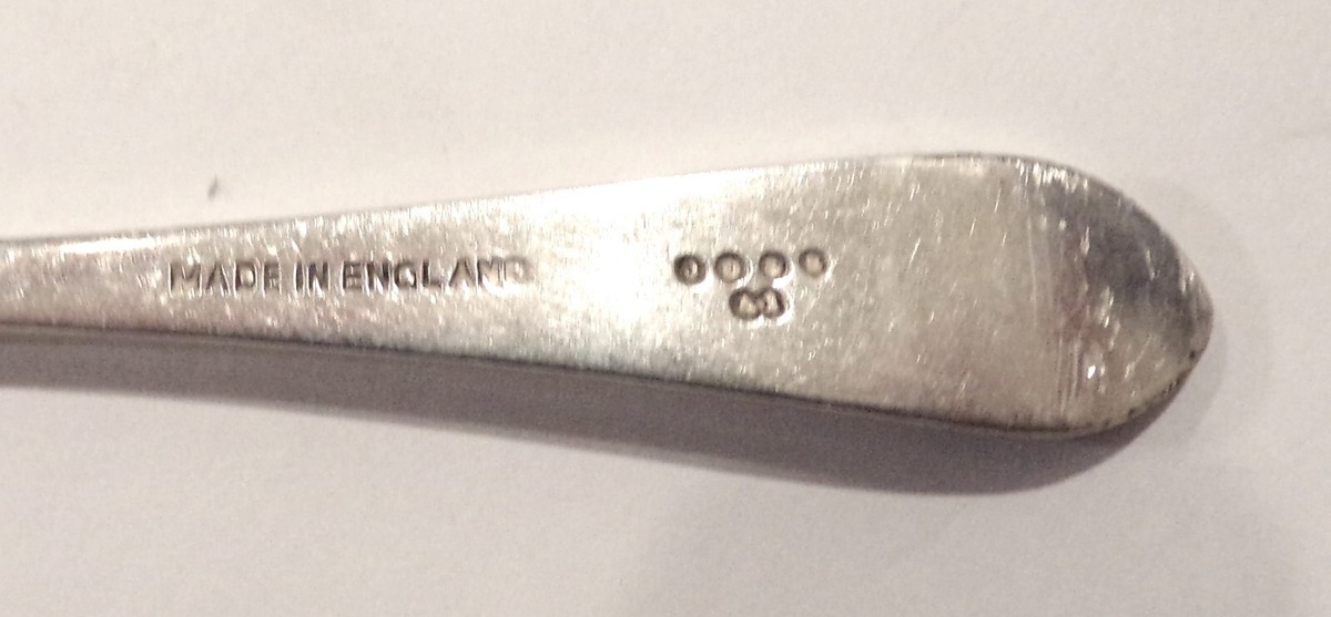 Made in England, JD&S (James Dixon [Deakin] and Sons). A1 (Silver