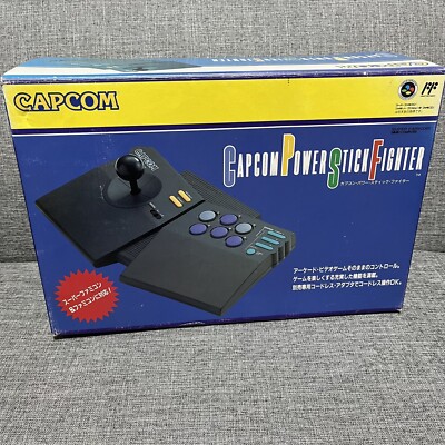 Super famicom Capcom power stick fighter controller arcade
