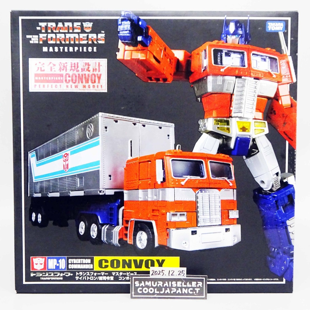 Transformers Masterpiece MP-10 Optimus Prime Convoy Genuine Takara