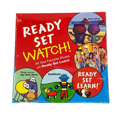 Ready Set Watch! DVD TLC Ready Set Learn Paz Save-Ums ToddWorld HI