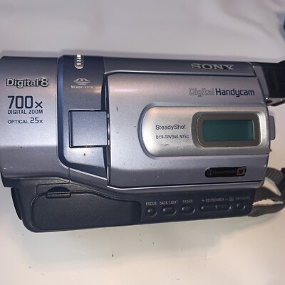 Sony DCR-TRV340 Digital8 Hi8 8mm Video8 Camcorder VCR Player Video