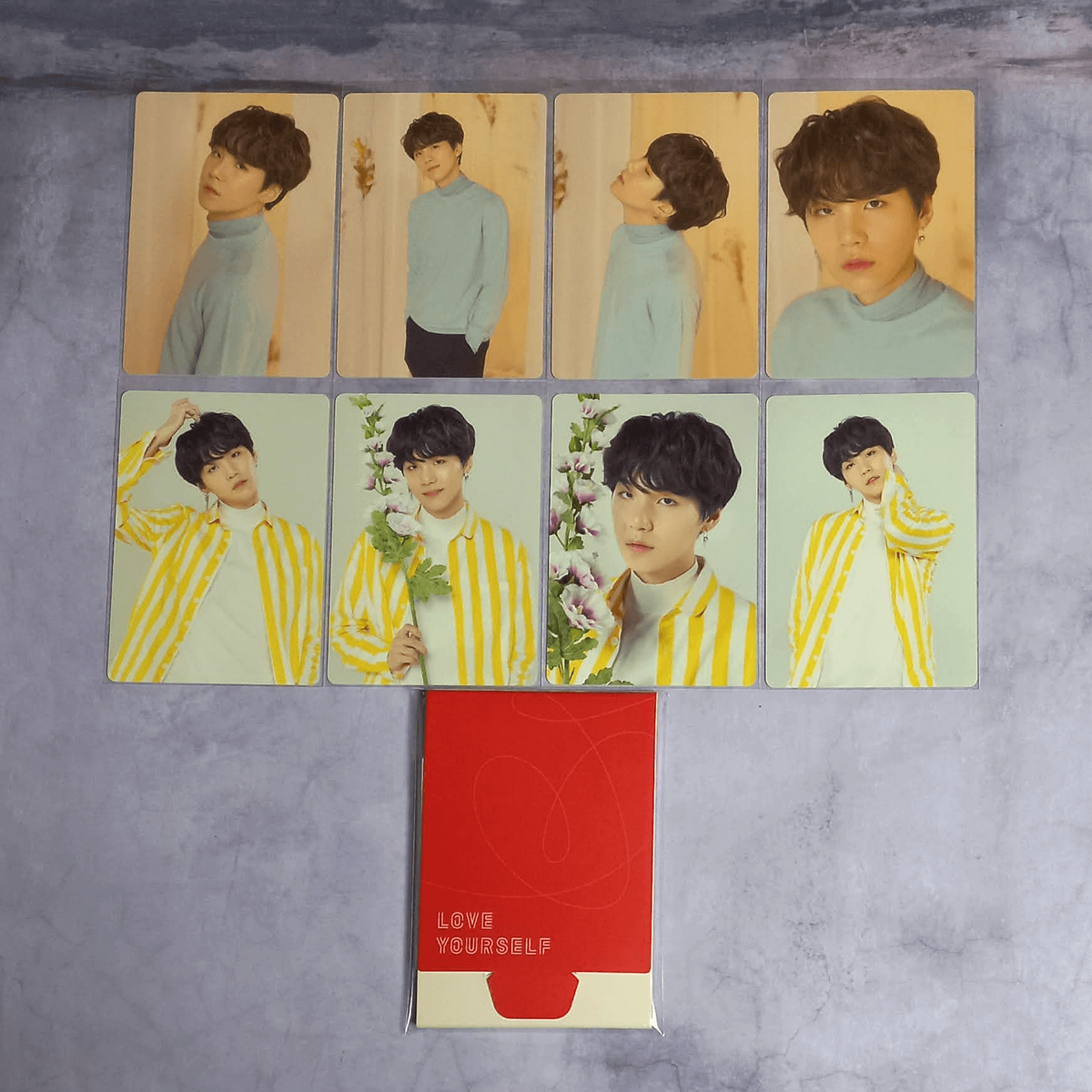 BTS World Tour Love Yourself Seoul Official Mini Photo Card - Suga