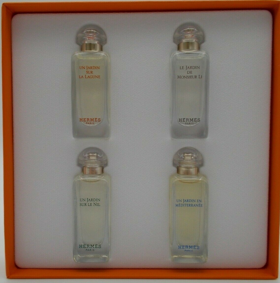Hermes Parfums Jardins Discovery Set 4 Hermes Eau de Toilette .25