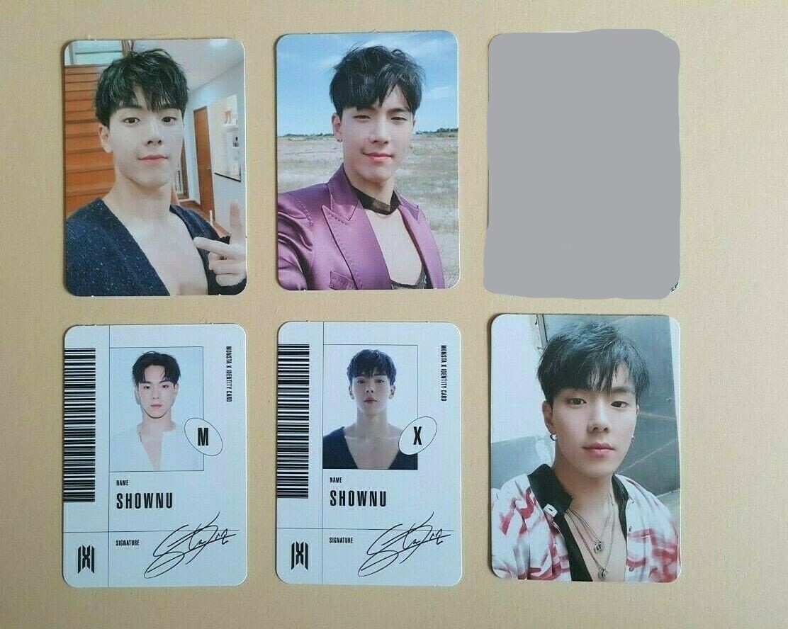 MONSTA X 7th mini Album FOLLOW FIND YOU Official Photocard - Wonho