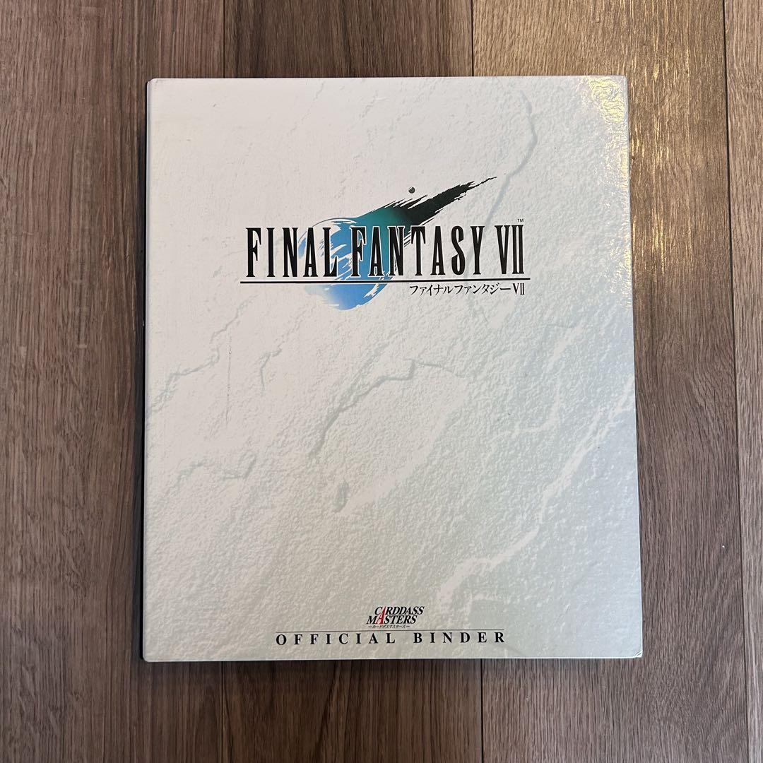 Final Fantasy VII 7 Carddass Masters 140 Cards Complete Binder +