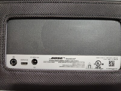 Bose SoundLink Wireless Mobile Speaker (404600) w/Power Supply | eBay