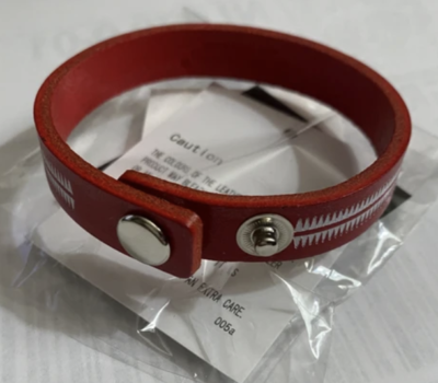 Jun Takahashi × Undercover Giz bracelet red | eBay