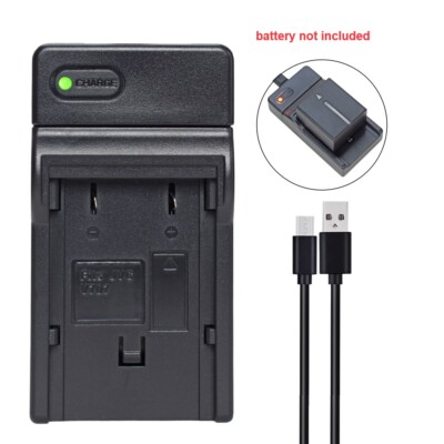 USB Battery charger for JVC BN-VF707U Everio GZ-MG20U MG21U MG37U