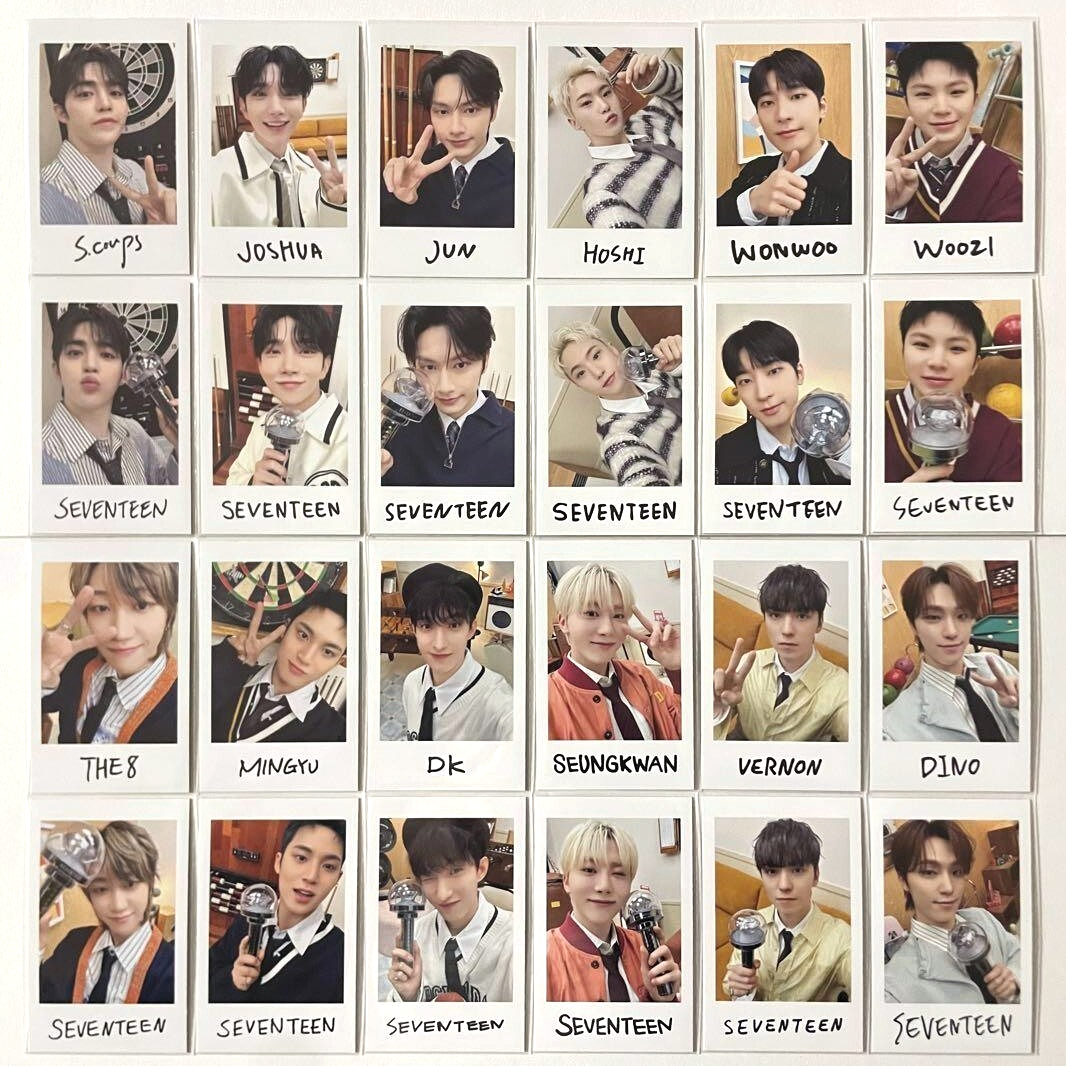 SEVENTEEN HOLIDAY Japan Fan Meeting instant photo sticker official