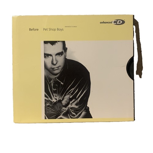 Pet Shop Boys CD BiLingual yellow cover Saturday Night Forever