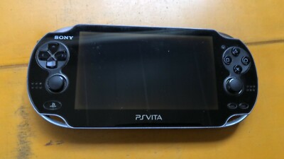 PlayStation PS Vita Console Crystal Black PCH-1000 ZA01 OLED
