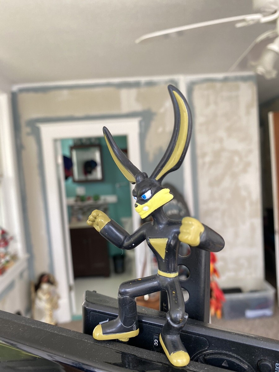 MEGA RARE Loonatics Unleashed Ace Bunny 4.5” Action Figure Toy