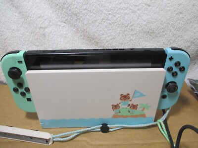Nintendo Switch Animal Crossing Special Edition Console no Games