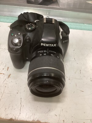 Pentax K-50 16MP Digital SLR Camera with 18-55mm WR f/3.5-5.6 Zoom