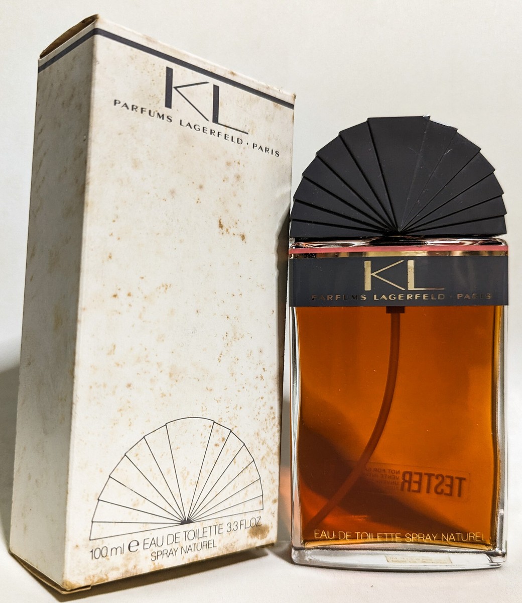 KL by Karl Lagerfeld Eau de Toilette 100ml / 3.3oz spray vintage