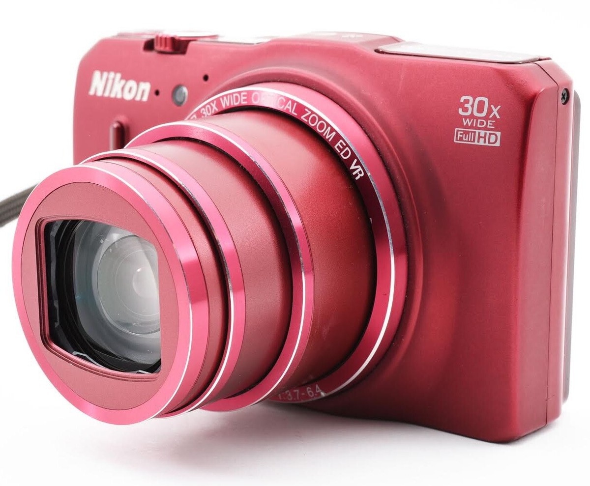 Nikon Coolpix S9700 Point & Shoot digital camera *red | eBay