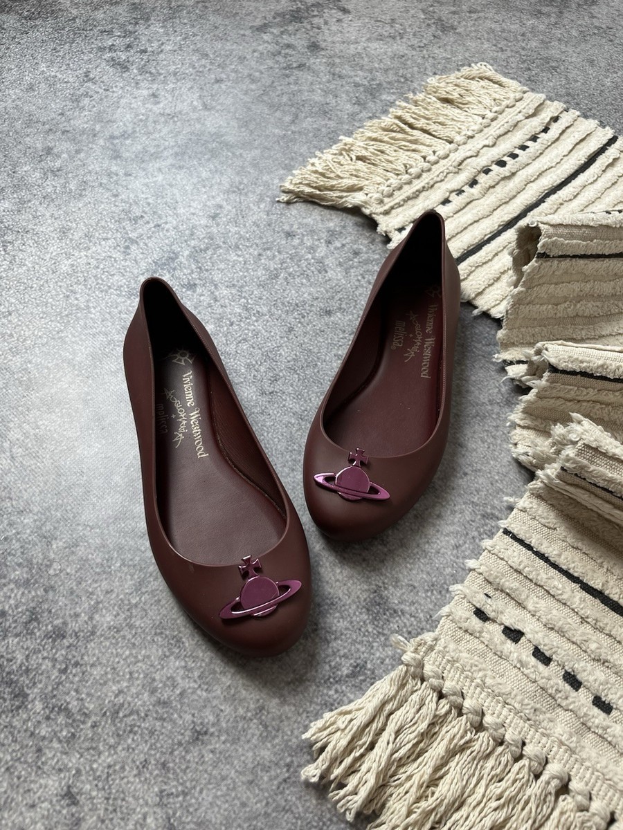 🔥Vivienne Westwood Anglomania x Melissa 00's Y2k Ballets Flats