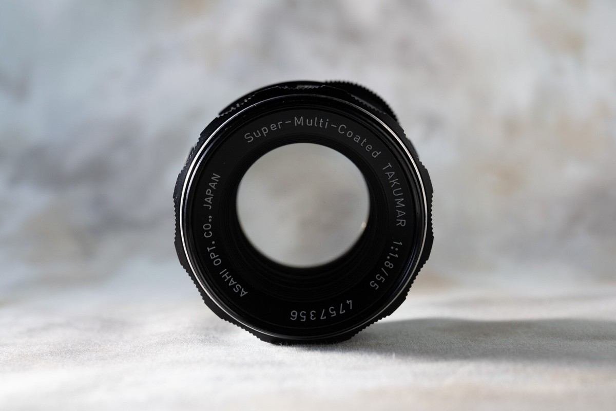 PENTAX Super-Multi-Coated TAKUMAR 55mm f1.8 / beautiful flare lens