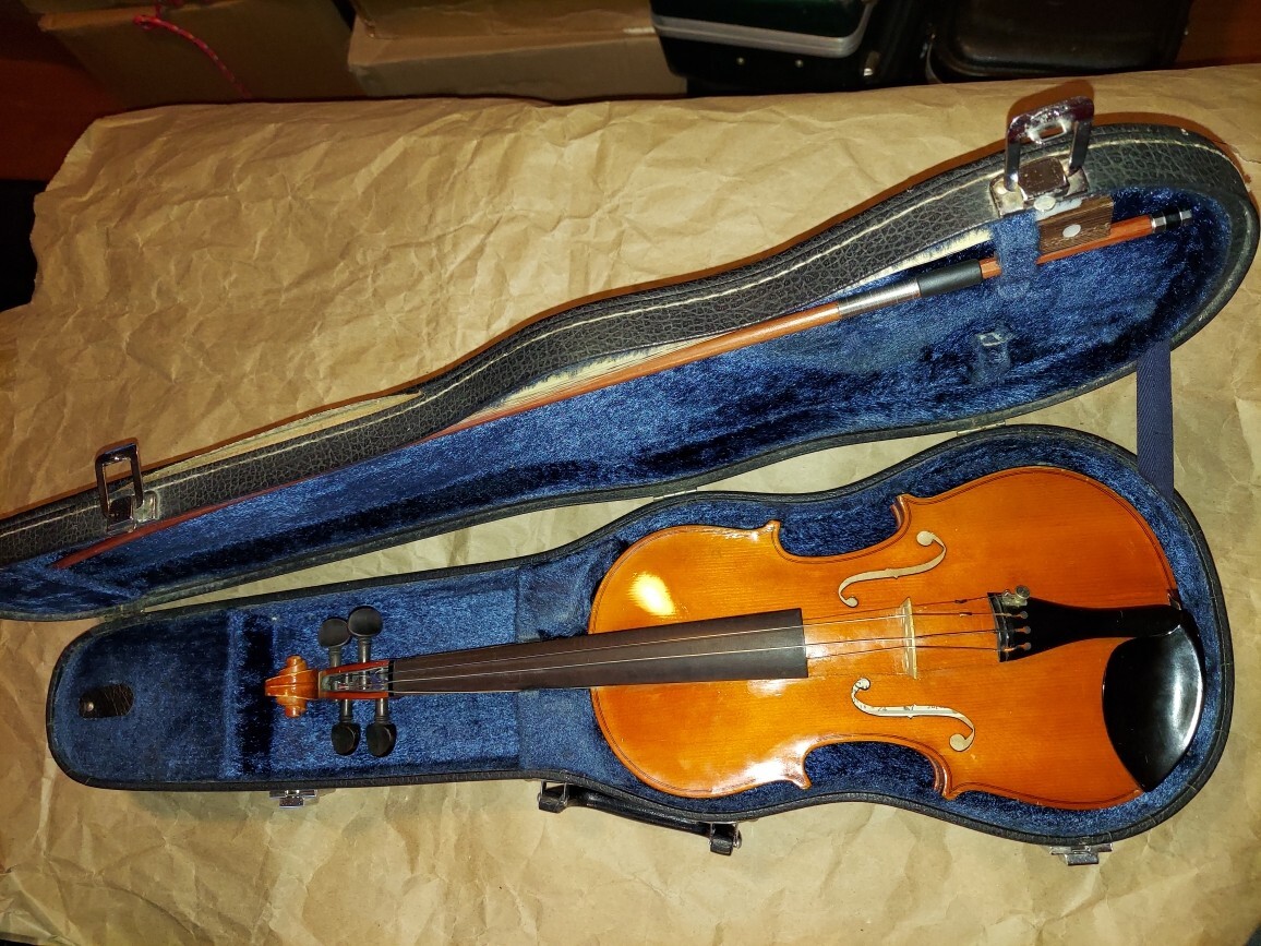 Kiso Suzuki No.7 sized 3/4 violin, Japan 1978, Good Condition but