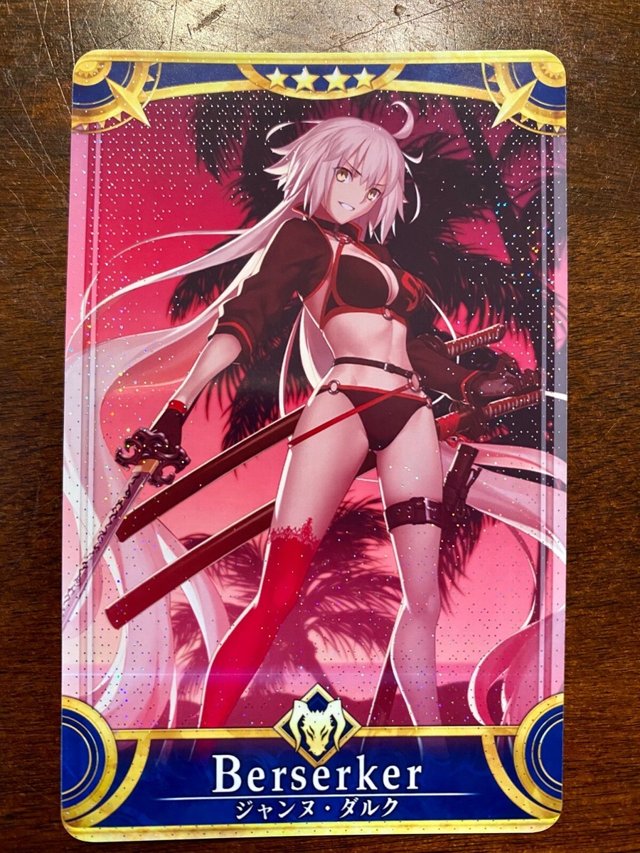 Fate Grand Order FGO Arcade Card Berserker Jeanne d'Arc Alter