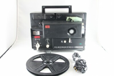 ELMO ST-600 2-Track 8mm Sound Movie Projector #658 | eBay