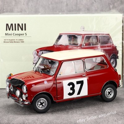 Sun Star x Tiny 1:12 Mini Cooper S #37 Rallye Monte Carlo 1964