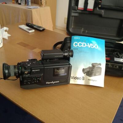 SONY CCD-V50 video8 handycam | eBay