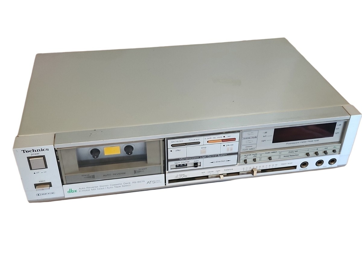📼 Technics 📼~Auto Reverse Stereo Cassette Deck~RS-B57R~ (Needs