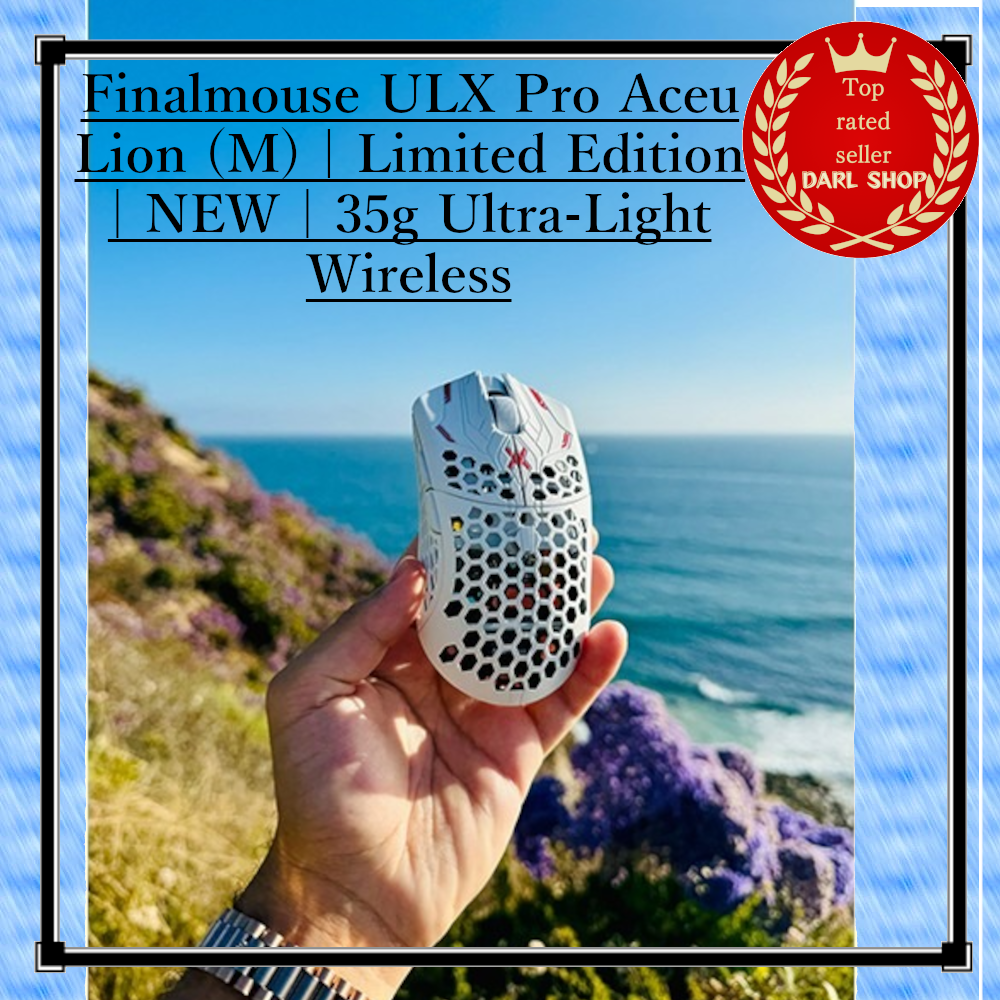 Finalmouse ULX Pro Aceu Lion (M) | Limited Edition | NEW | 35g