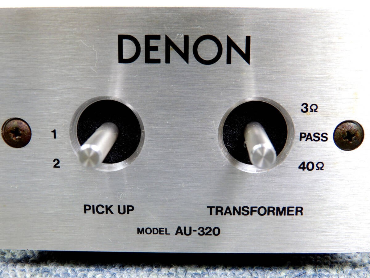 Denon AU-320 Step Up Transformer In working condition | eBay