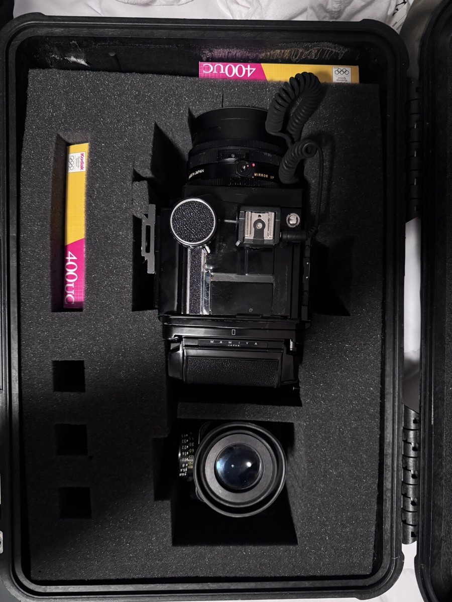 Mamiya RB67 Pro S w/ Sekor 127mm F3.8 Lens, Flash Sync Cable