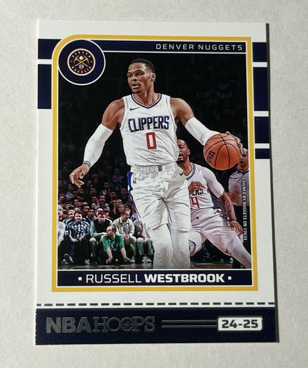2024-25 Panini NBA Hoops Russell Westbrook #114 Denver Nuggets | eBay