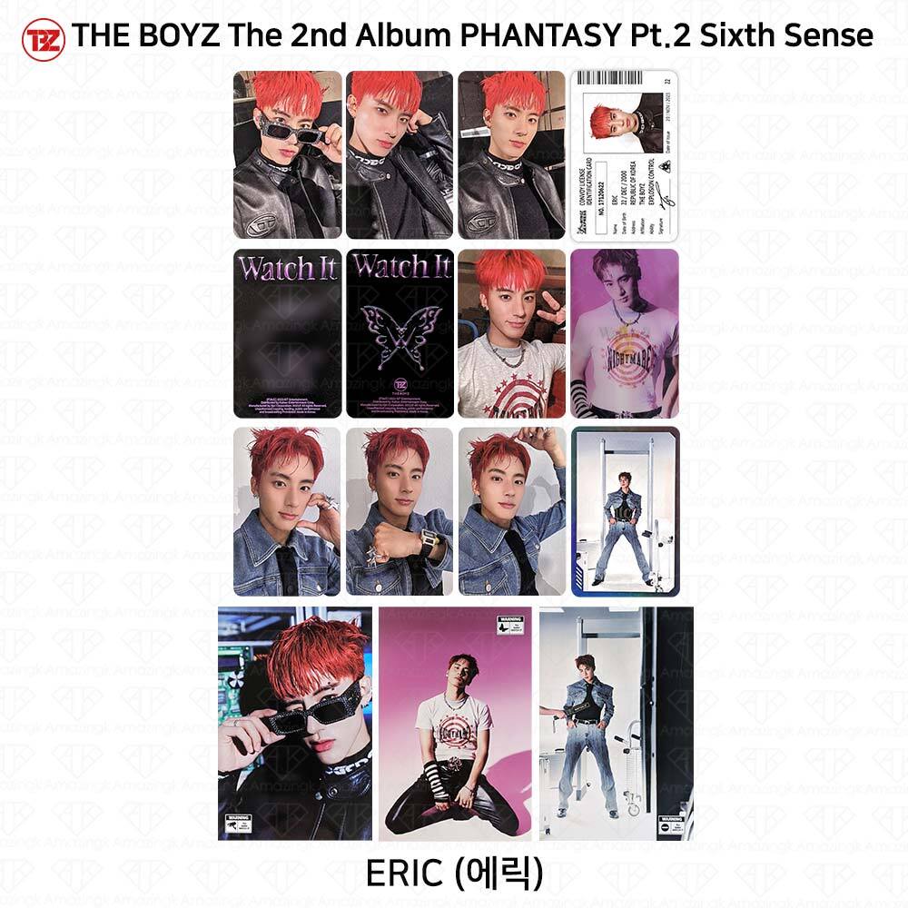 The Boyz Phantasy Pt.2 Sixth Sense Eric Photocard Postcard KPOP K