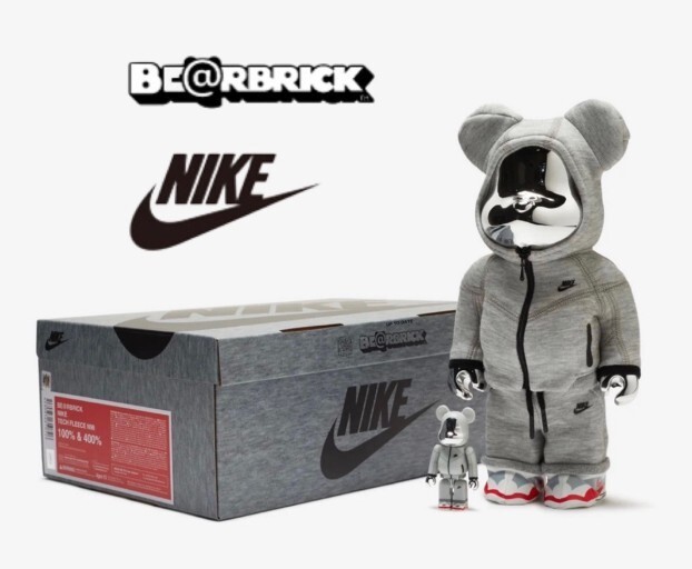 New] Bearbrick x Nike Tech Fleece N98 100% & 400& Set / Express | eBay