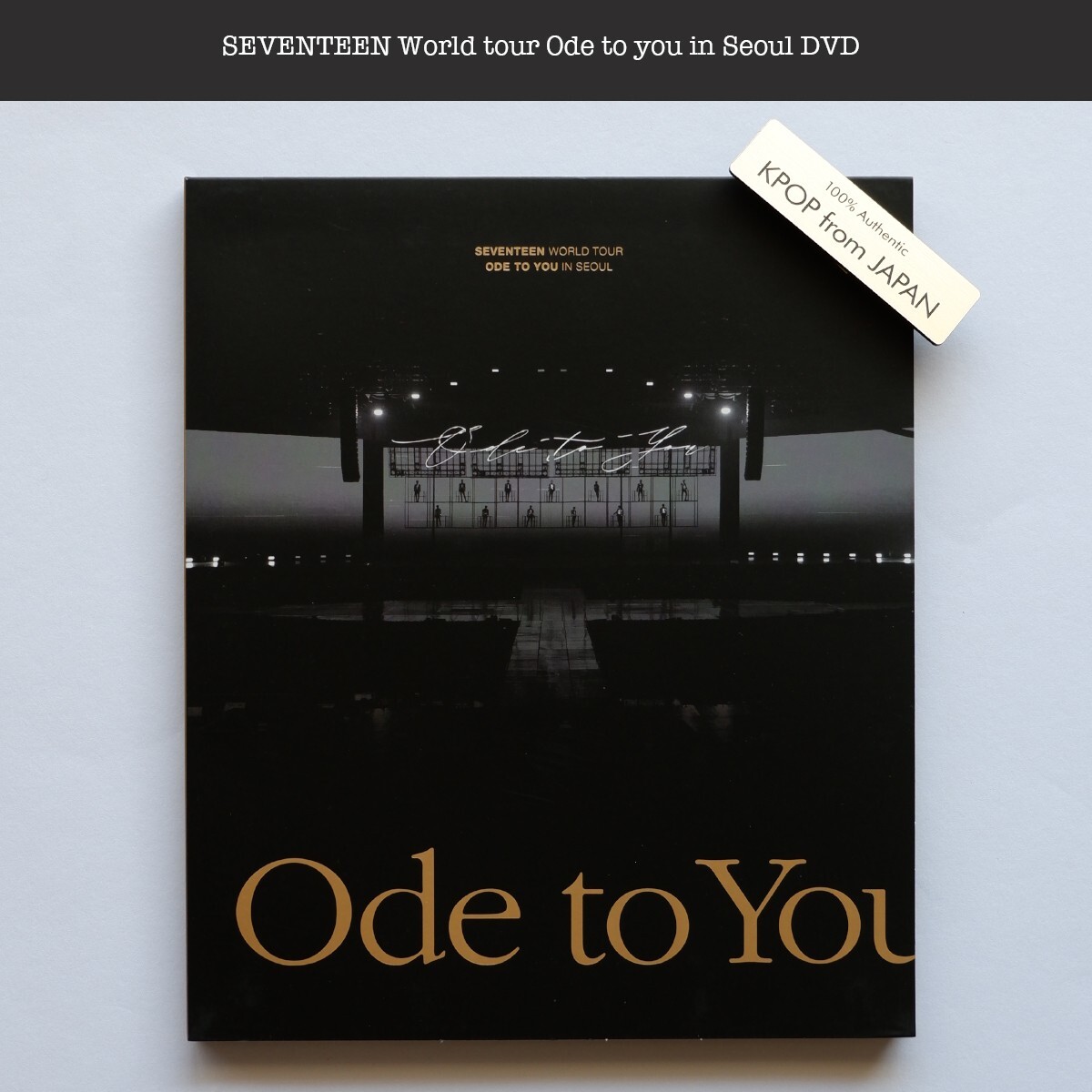 SEVENTEEN World Tour Ode to you in Seoul DVD Japan edition