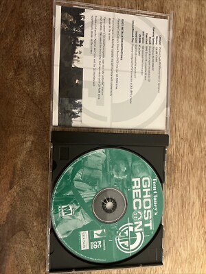 Ghost Recon Tom Clancy's Video Game Pc Cd-Rom M-Mature UbiSoft | eBay