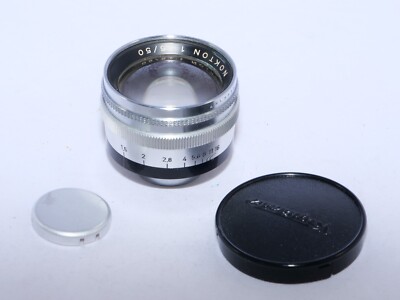 Voigtlander Prominent Nokton 50mm f1.5 FAST standard lens. Caps