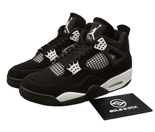 Nike Air Jordan 4 Retro ''White Thunder'' Jordan Ⅳ AJ4 Mid Men's