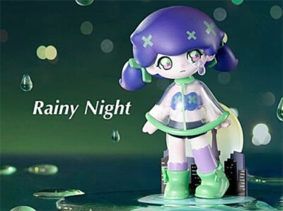 RAINY NIGHT Authentic POP MART Azura Y2k Series Japan Exclusiv