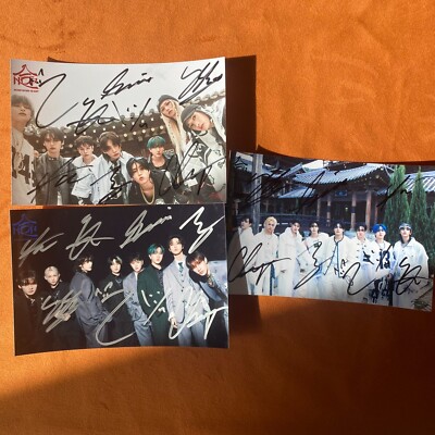 SALE STRAY KIDS 合 HOP WALKIN ON WATER AUTOGRAPHED SIGNED GROUP