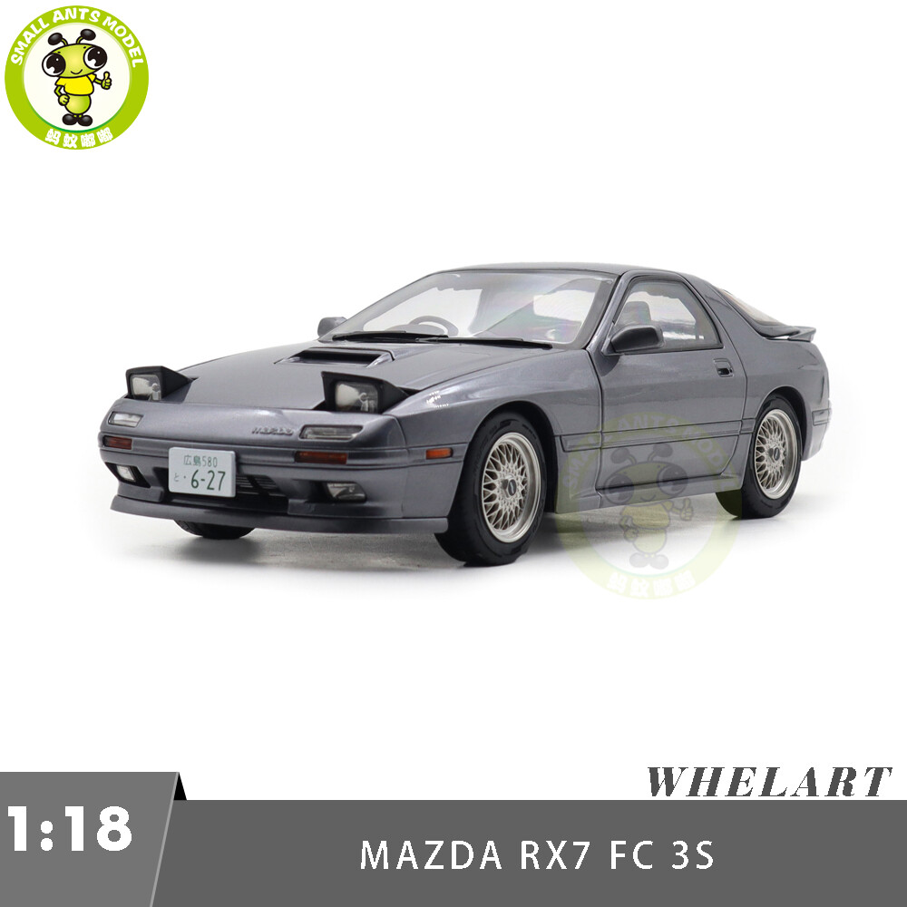 1/18 Mazda Savanna RX-7 RX 7 FC3S Whelart Gray Diecast Model Toy