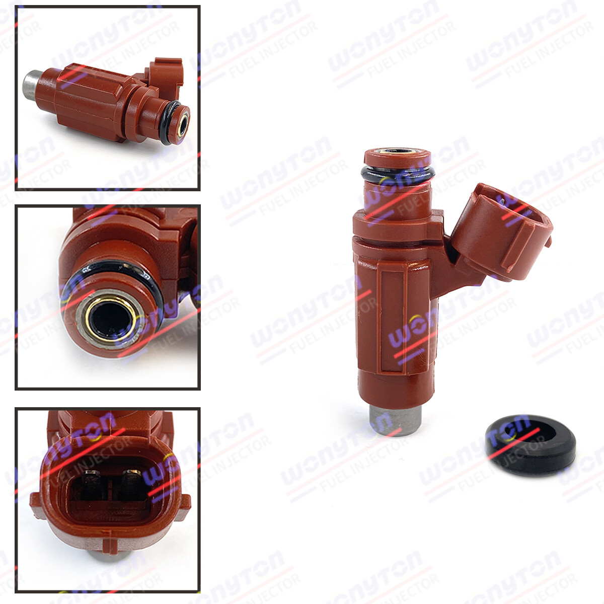 2003-2004 Kawasaki ZX 6 R 636 Fuel Injectors | 4Pcs | ZX6R-636 | 1